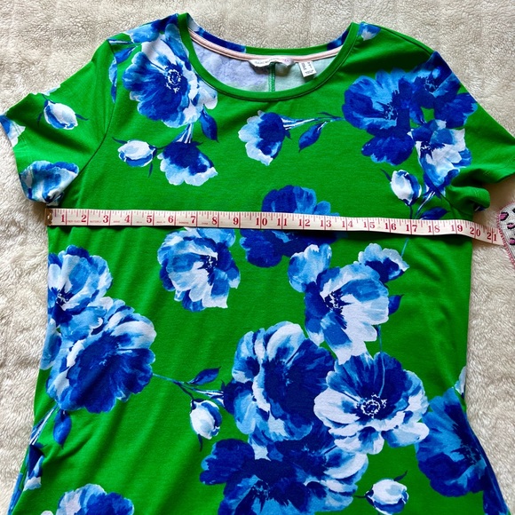 Ladies Isaac Mizrahi Live Short Sleeve T-shirt Dress - Picture 7 of 11